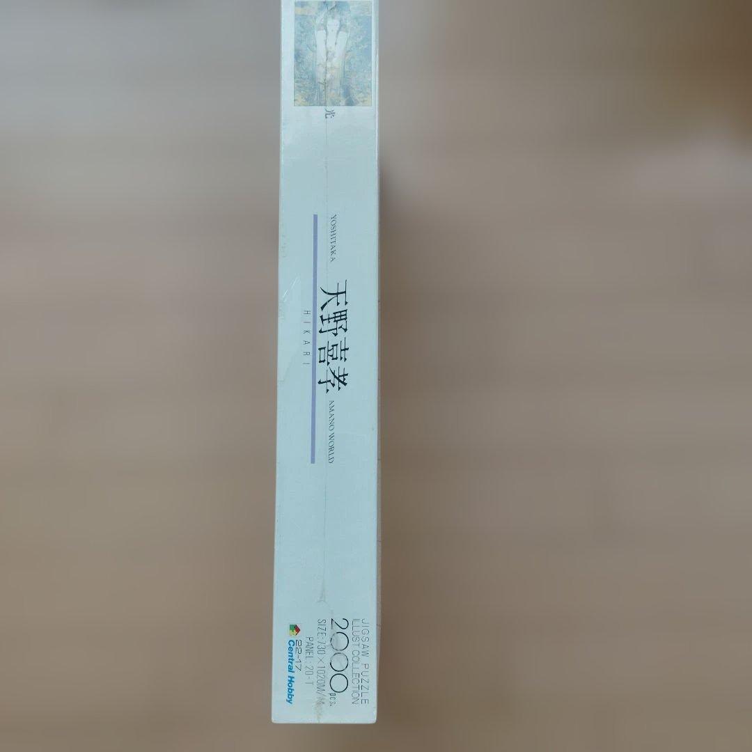 天野喜孝 ジグソーパズル 光　2000pcs　天と地とポストカード付