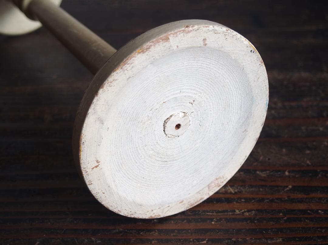 古い木製ハットスタンド 帽子スタンド ディスプレイスタンド 什器 /K338