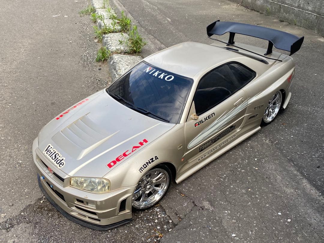 ニッコー ラジコン 日産 スカイライン GT-R 1/5 当時物 nikko