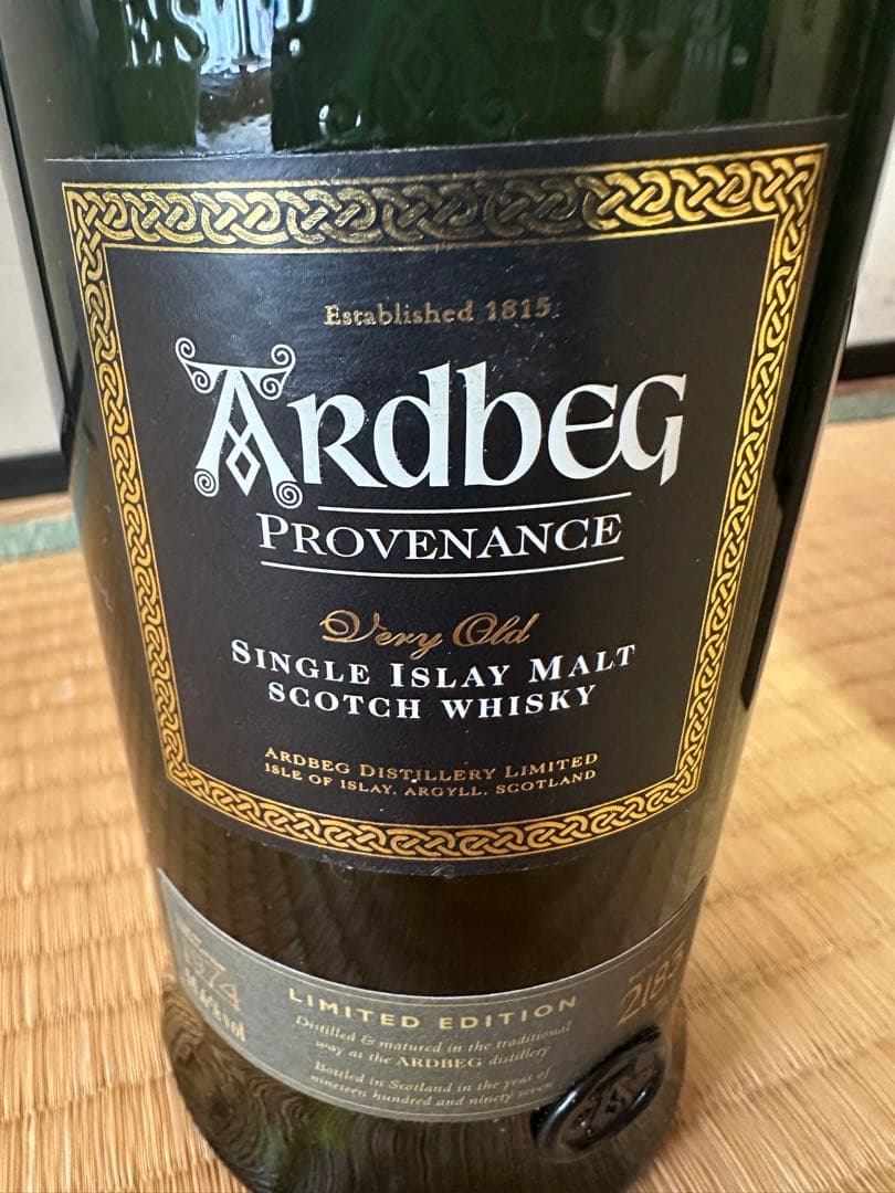 未開栓 Ardbeg Provenance 700ml 限定版ウイスキー55.6
