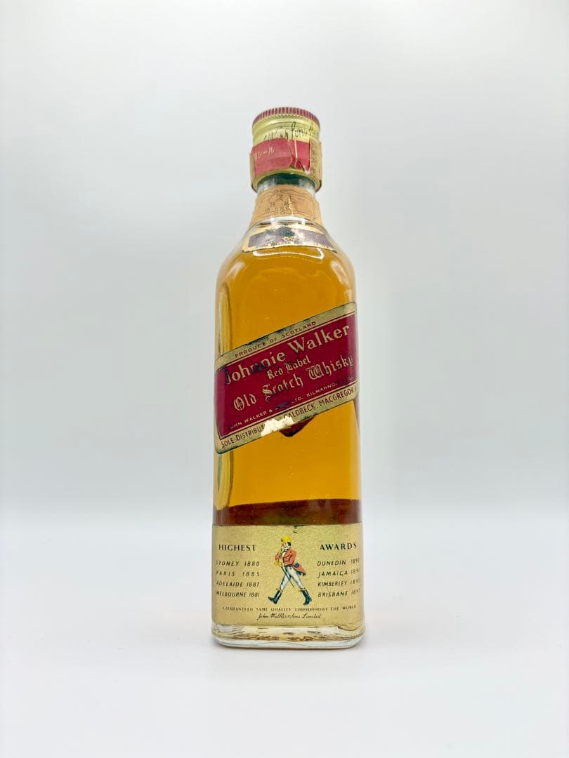 【ミニボトル】Johnnie Walker Red label ウイスキー特級
