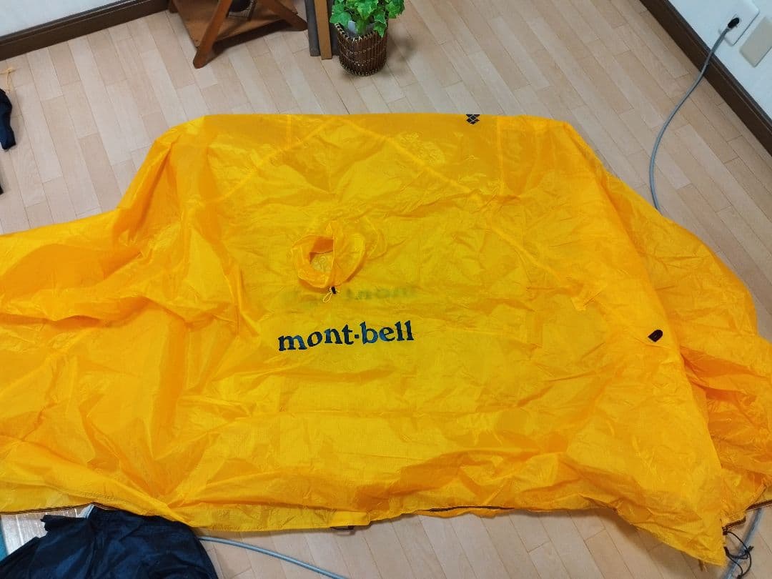 猫饅頭　mont-bell ステラリッジテント3　旧型　グランドシート