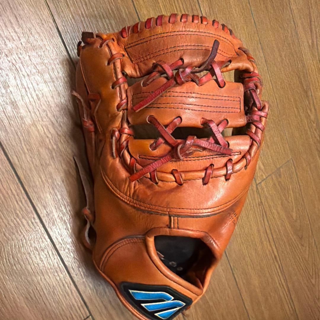 Mizuno Buw League 硬式ファーストミット左用 オレンジ