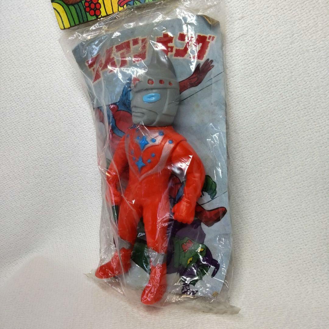 〈当時物・未開封〉パチソフビ アイアンキング デッドストック