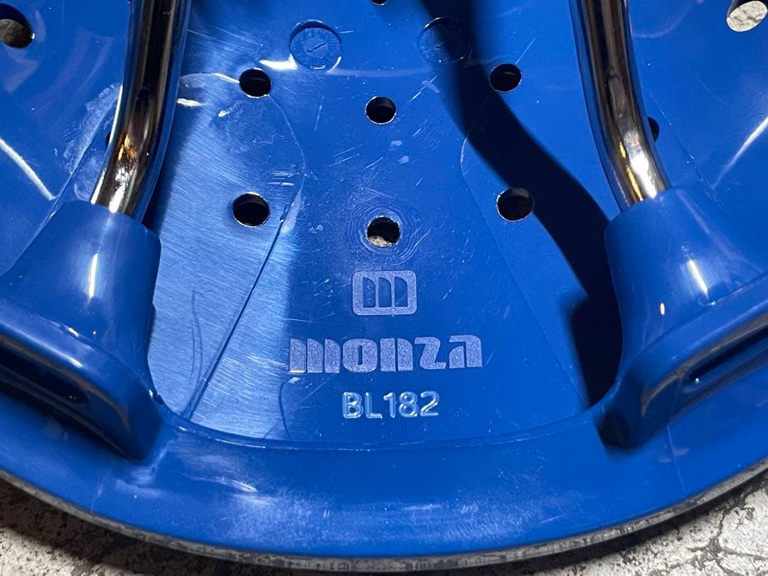 MONZA lightning seat old BMX サドル ブルー
