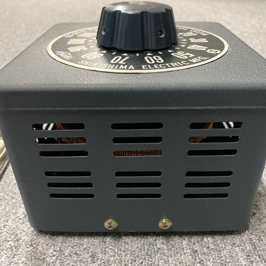 Asahi shikishima electric mfg. スライダック