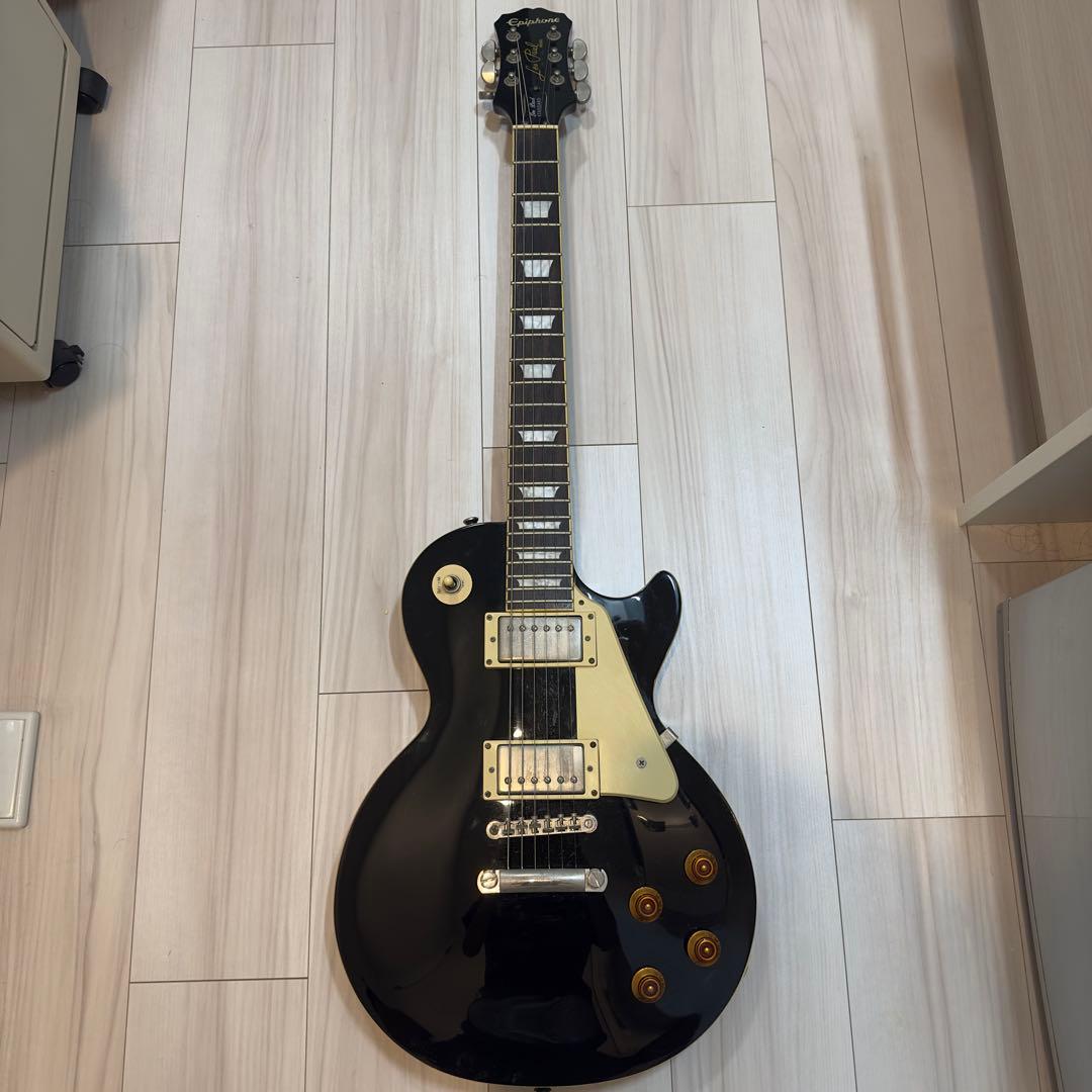 Epiphone レスポール スタンダード Ebony オマケ付き【訳あり】