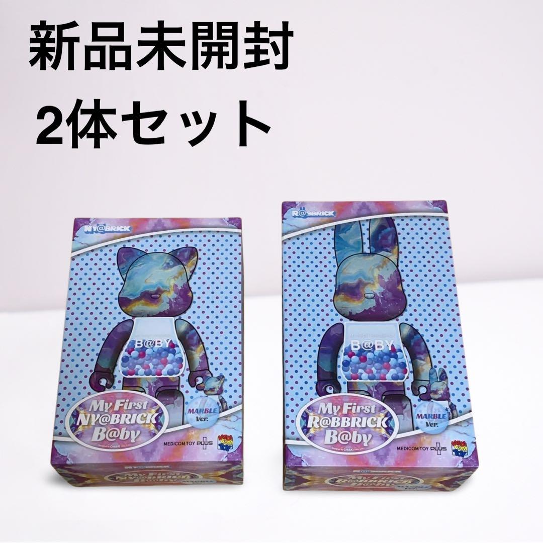 MY FIRST R@BBRICK NY@BRICK ベアブリック  マーブル