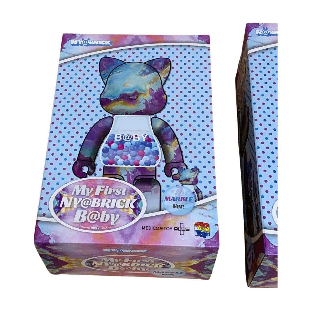 MY FIRST R@BBRICK NY@BRICK ベアブリック  マーブル