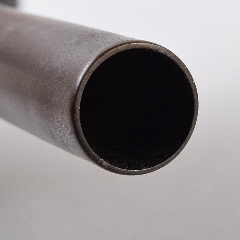 茶道具　金工師　一ノ瀬宗辰造　唐銅　下蕪花入　共箱　C　8178