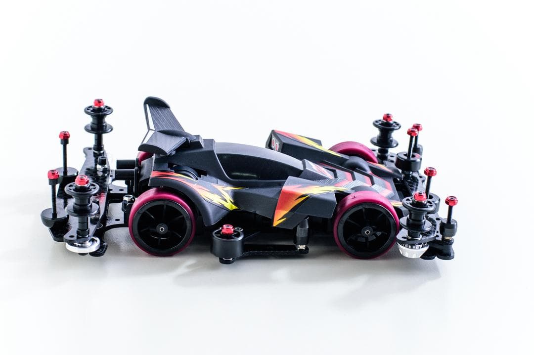 ミニ四駆完成品★ネオトライダガーZMC カーボンSP VZカスタム未走行