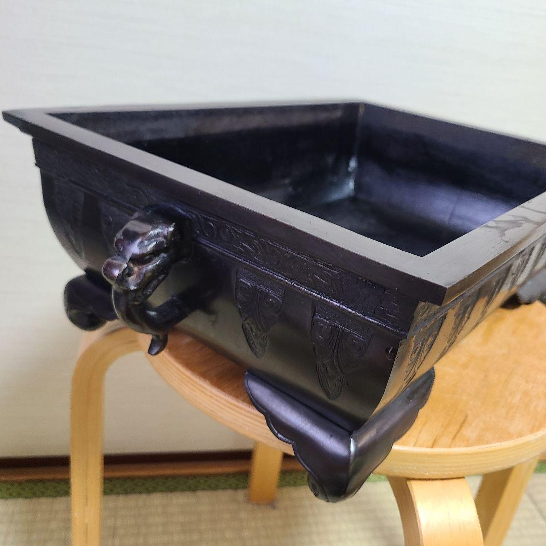 花器　菖浦地紋水盤