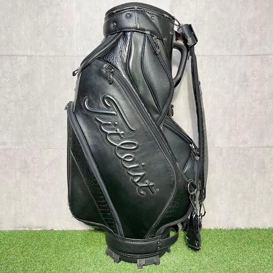 【激レア】タイトリスト ブラックリミテッド キャディバッグ ゴルフバッグ 限定