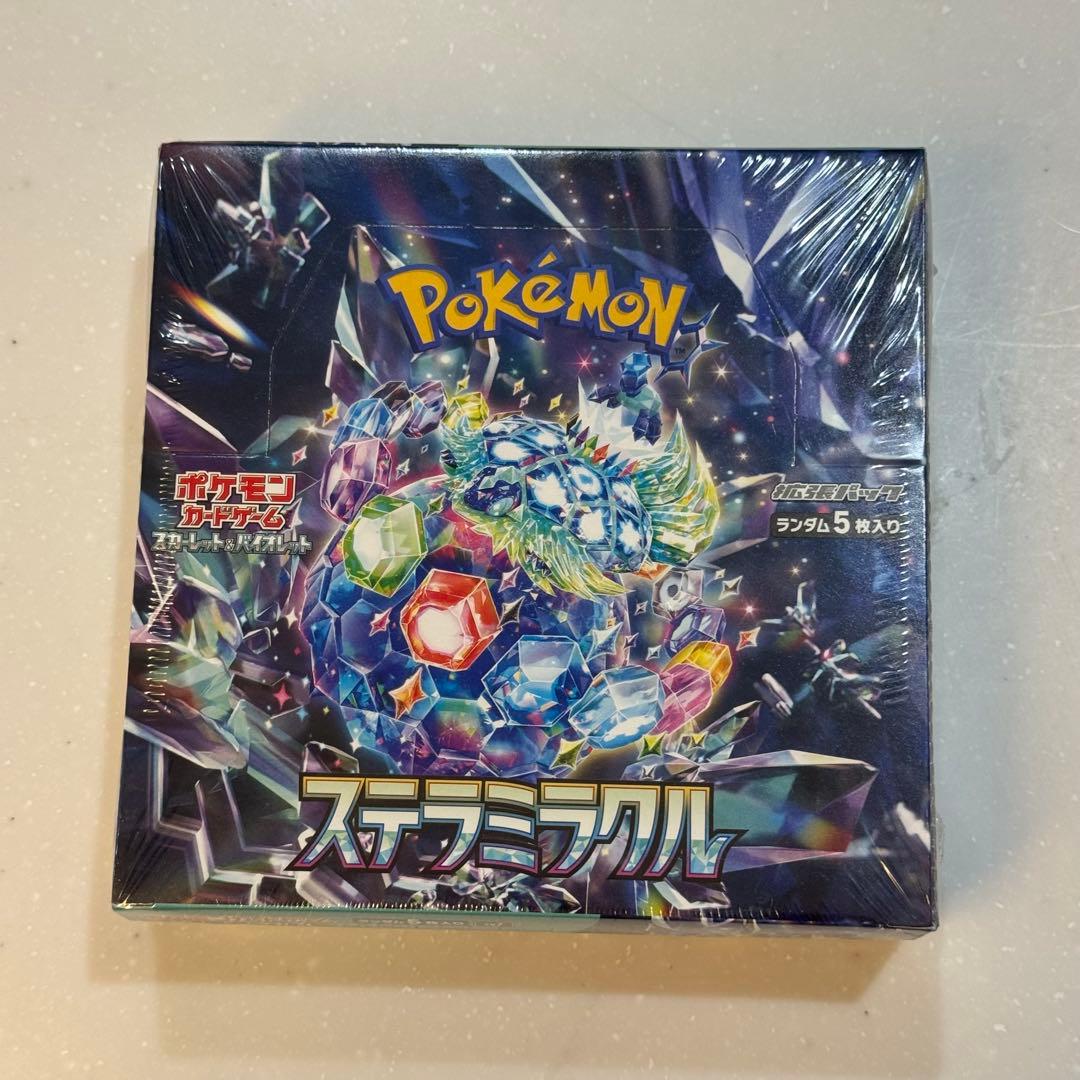 【新品未開封】ポケモンカードゲーム ステラミラクル 1ボックス シュリンク付き