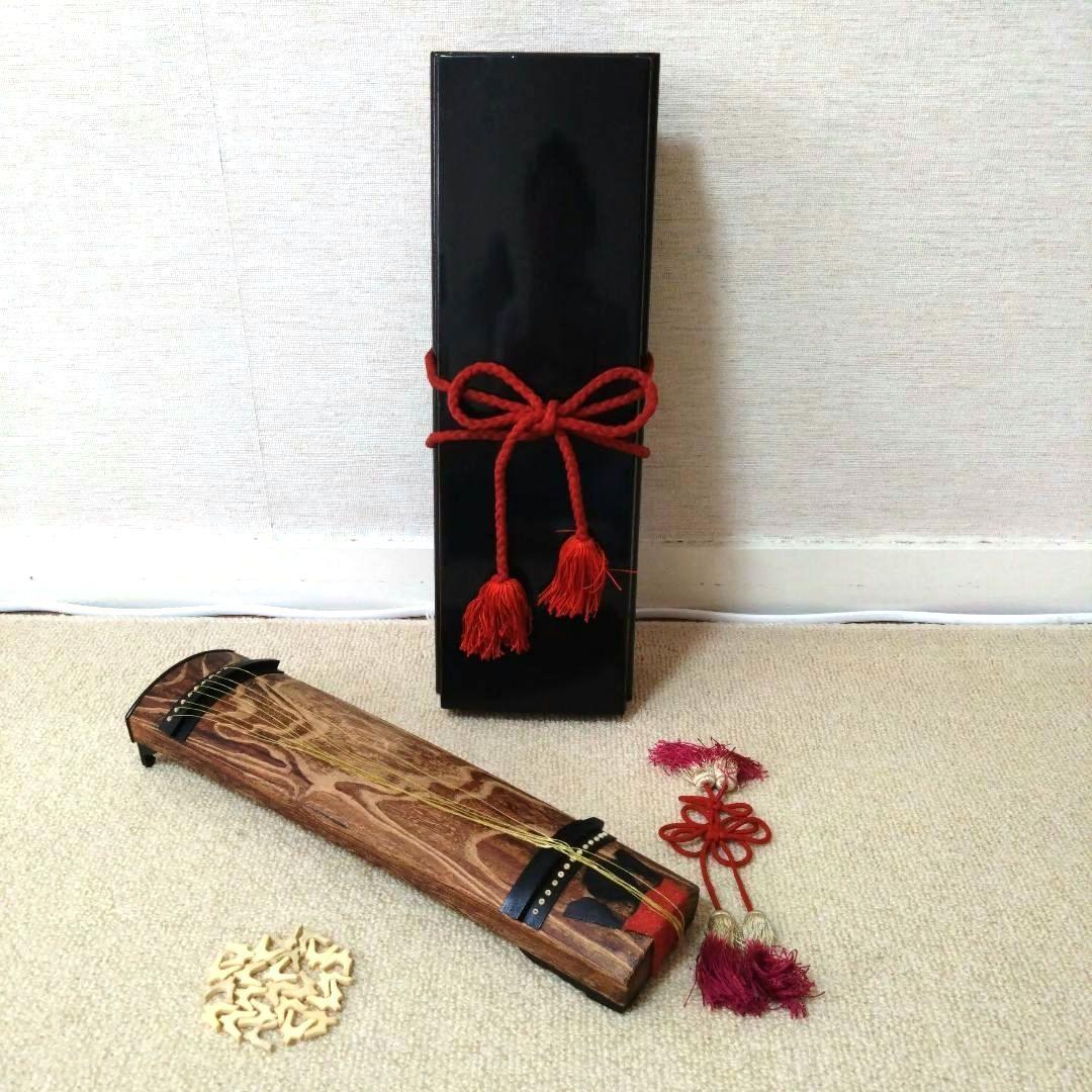 雛飾り　雛道具　お琴