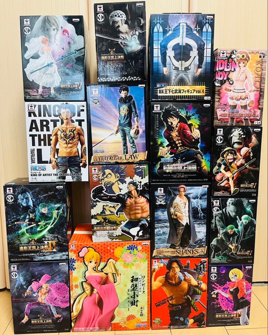 年始セール　プライズ　ワンピース　フィギュア　まとめ売り