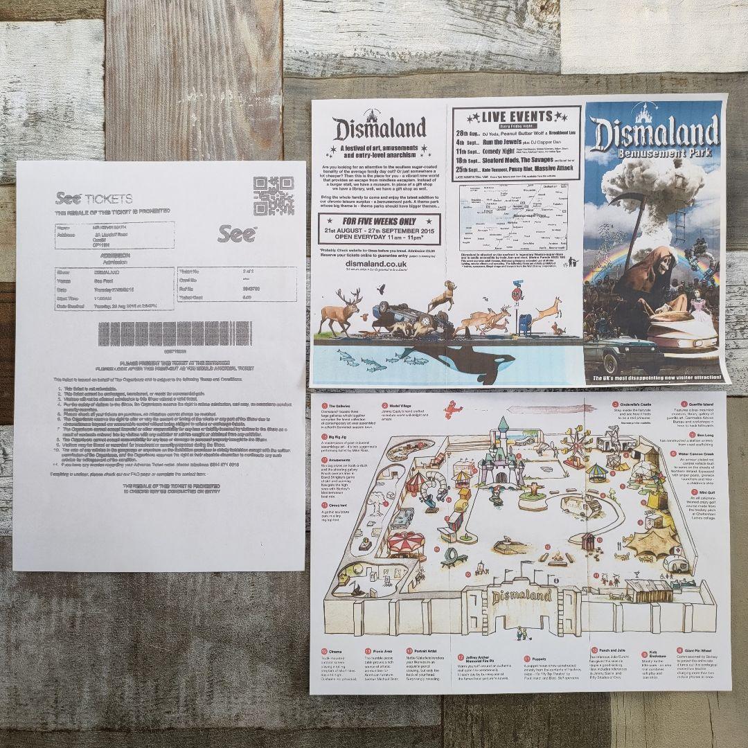 ★ 激レア！　ディズマランド　banksy　バンクシー　木枠 ステンシル