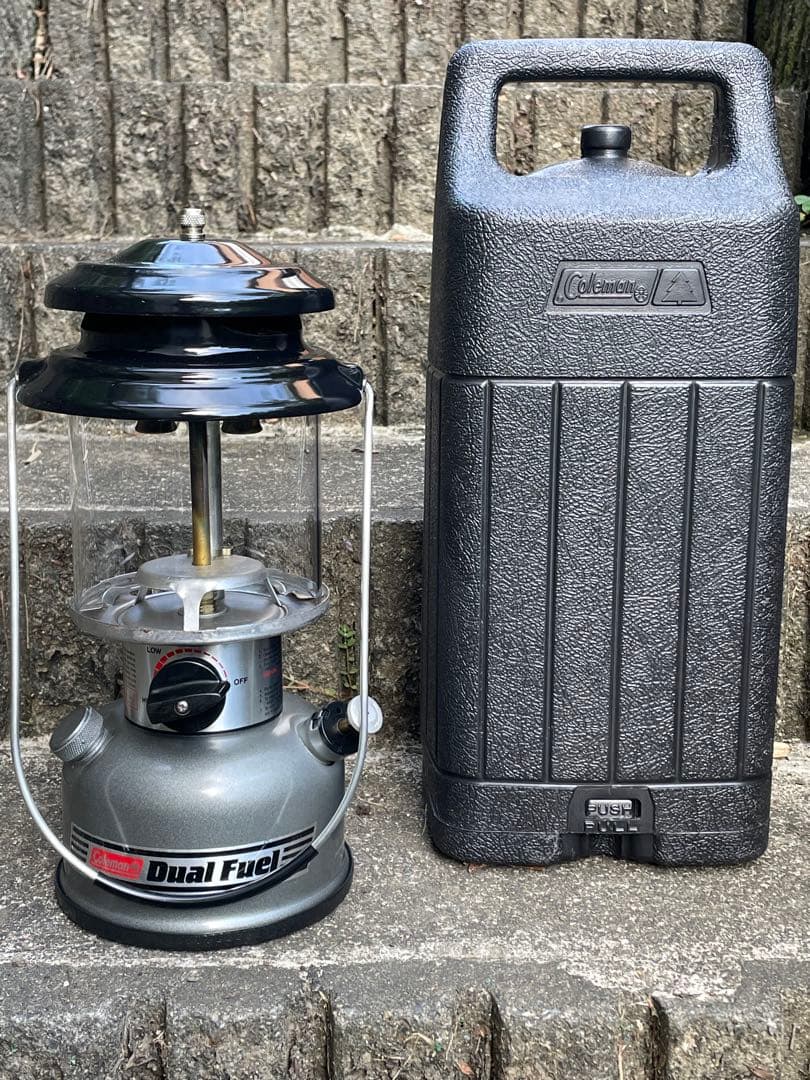 メンテ済》コールマン【285U nleaded 2ランタン】'94年05月製