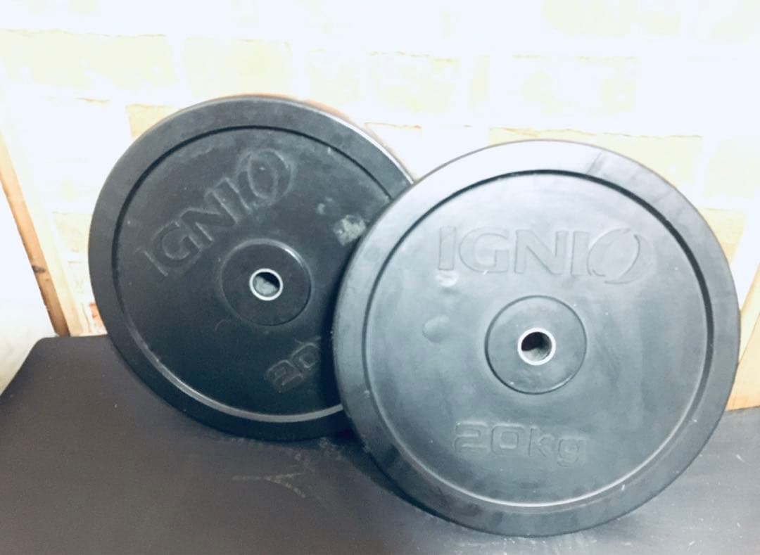 IGNIO(イグニオ)ラバープレート  20KG (1枚)穴径28mm ②