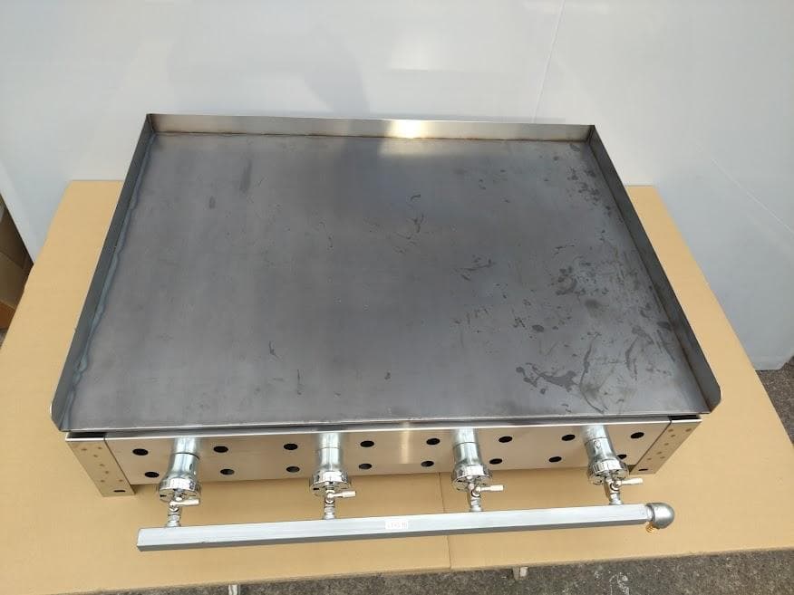 極厚６ミリ　鉄板焼き　ガスグリラー　750幅　LPG　お好み焼きそば祭　送料無料