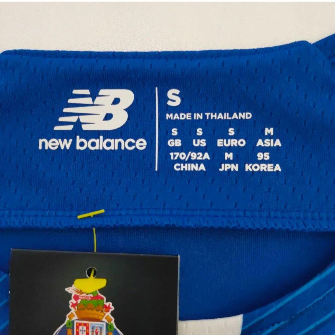 新品 FCポルト 21/22 ホームユニフォーム 半袖シャツ ニューバランス М