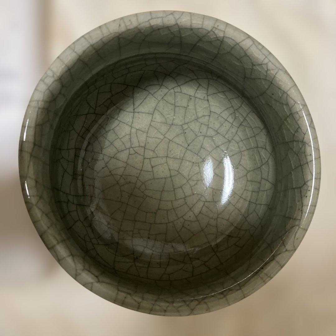 【茶道具】大堀相馬焼 茶碗 半勝陶器店 抹茶茶碗 皇室献上窯 未使用 干支の午年