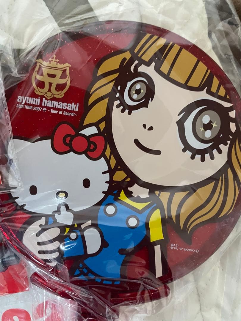 浜崎あゆみ　ASIA TOUR 2007 A バッグ、ストラップ、ミラー、ライト