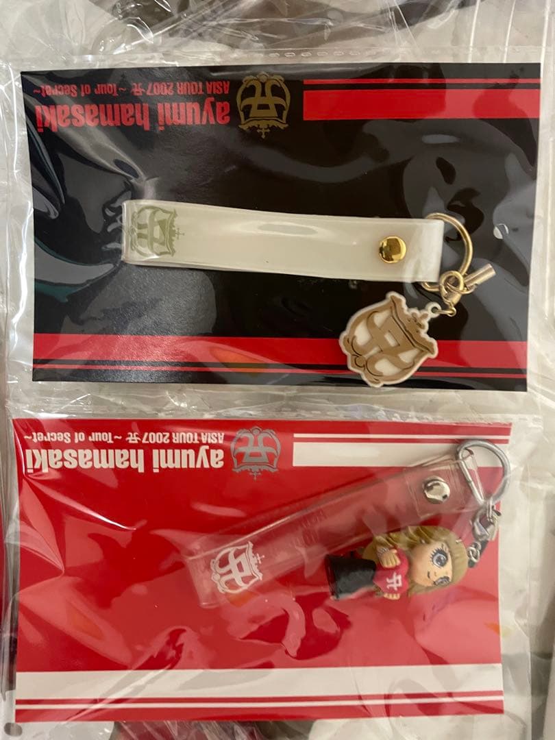 浜崎あゆみ　ASIA TOUR 2007 A バッグ、ストラップ、ミラー、ライト