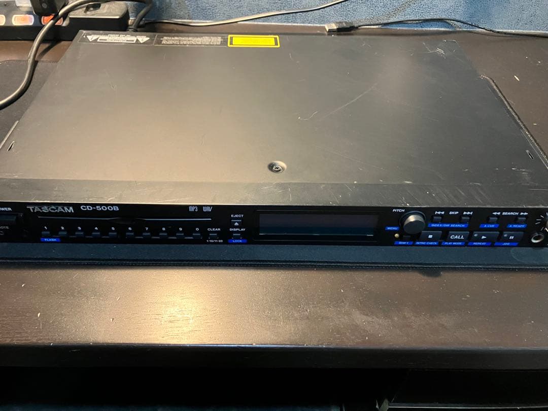 TASCAM CD-500B CDプレーヤー・レコーダー①