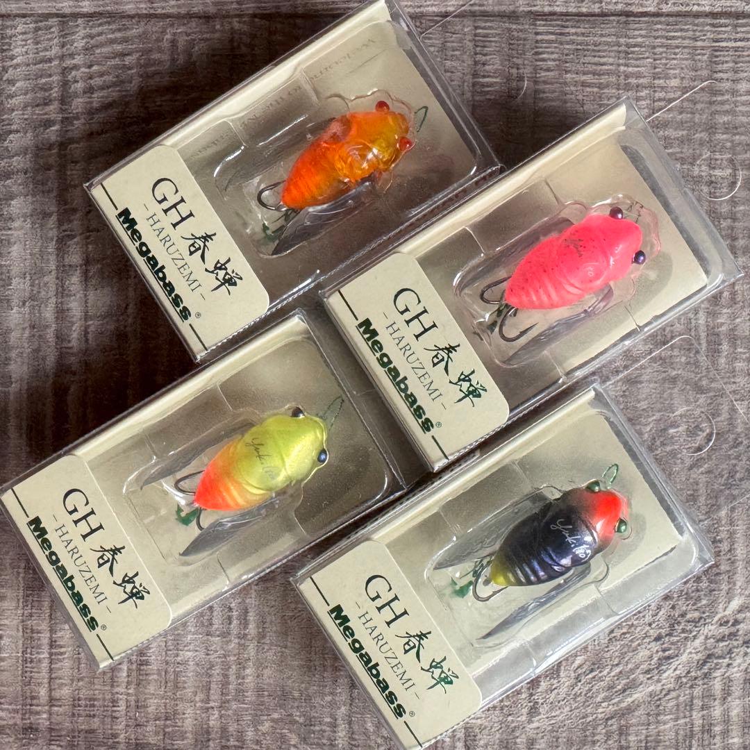 メガバス　GH春蝉　4点セット