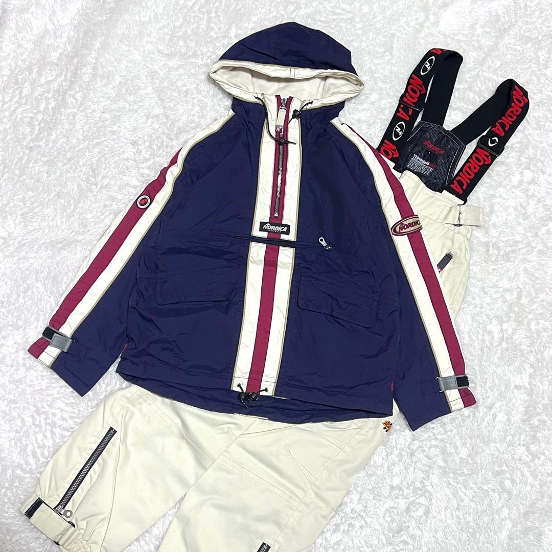 NORDICA スノーウェア　上下　ハーフジップ　スキーウェア　スノボウェア
