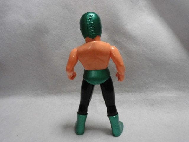 希少品　マルサン　ミル・マスカラス　ソフビフィギュア　本人サイン入り