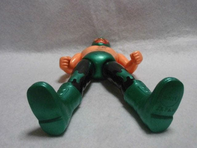 希少品　マルサン　ミル・マスカラス　ソフビフィギュア　本人サイン入り