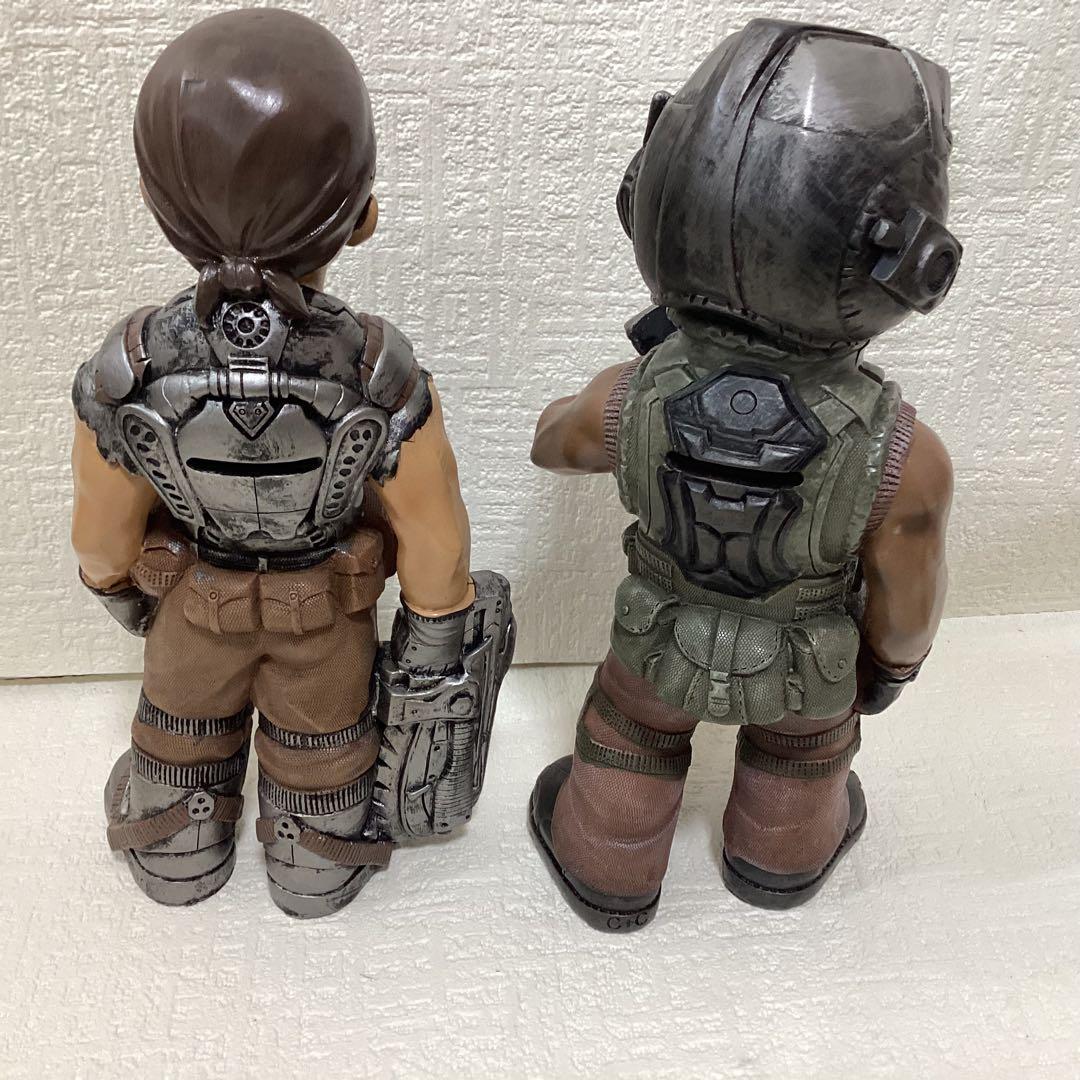 ミリタリーキャラクター フィギュアセット　貯金箱　5体