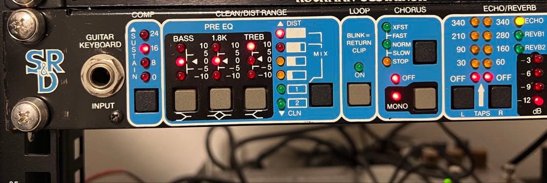 ROCKMAN XPR プリアンプ／マルチプロセッサー Tak松本 B'z