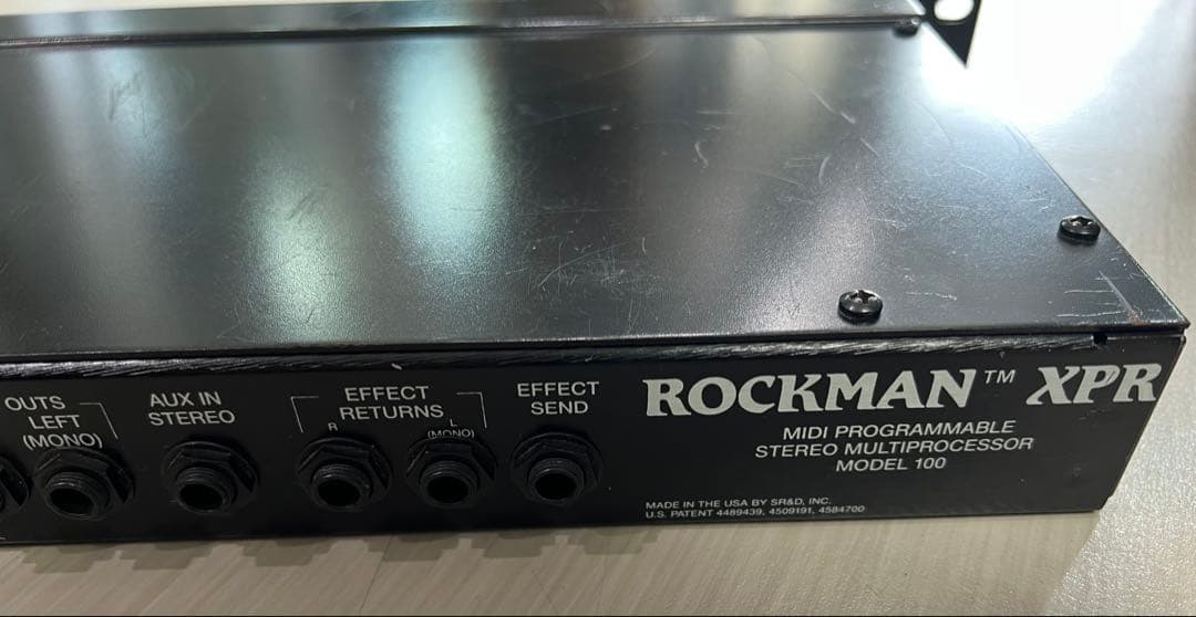 ROCKMAN XPR プリアンプ／マルチプロセッサー Tak松本 B'z