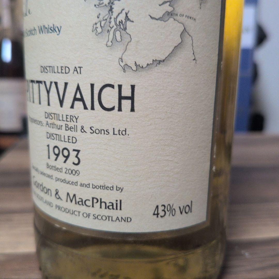 タイムセールConnoisseurs Pittyvaich 1993 70cl