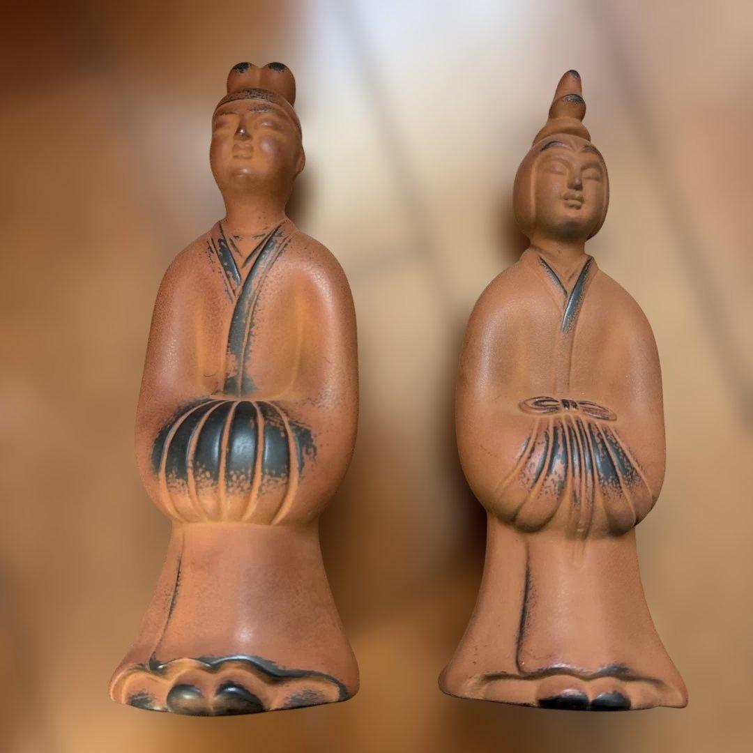 陶器製人形 奈良　虎谷美術工芸社