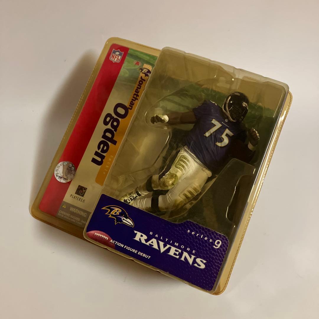 未開封　ジョナサン・オグデン　NFLフィギュア