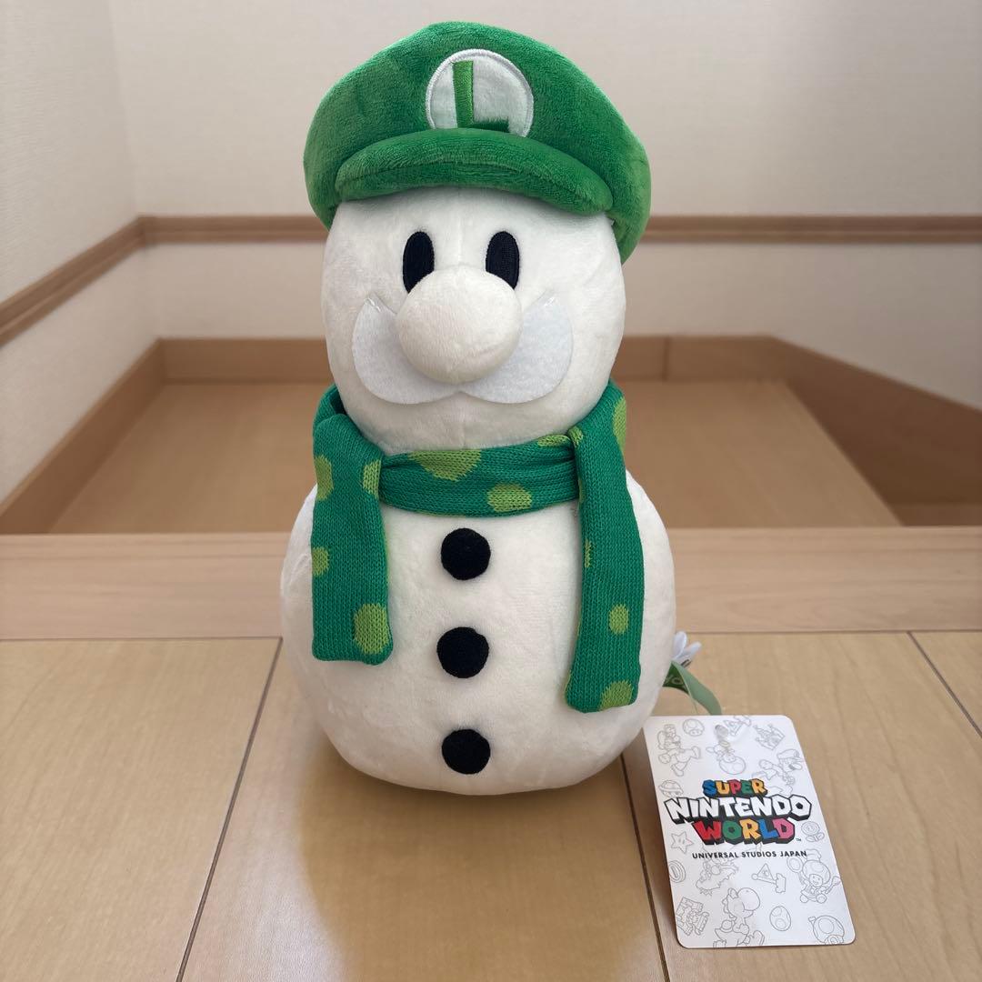 ニンテンドーワールド　ルイージ　ぬいぐるみ