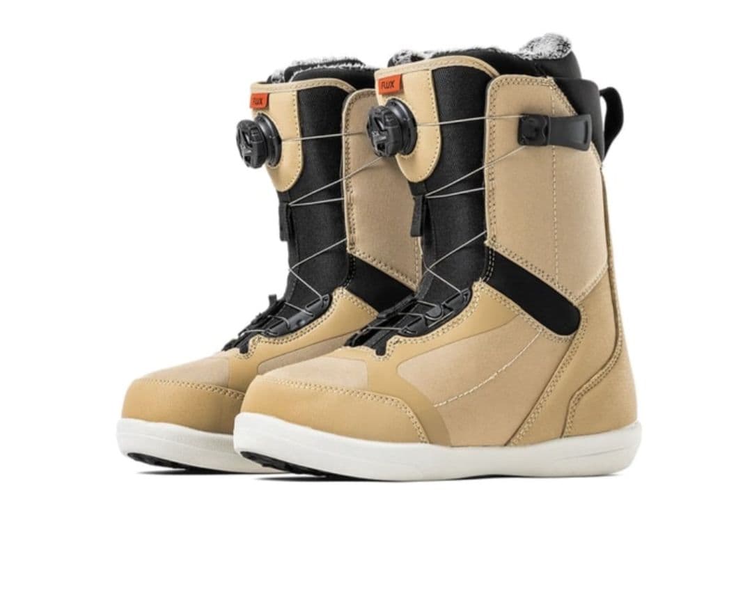 FLUX FL-BOA スノーボードブーツ ベージュ22cm　新品未使用