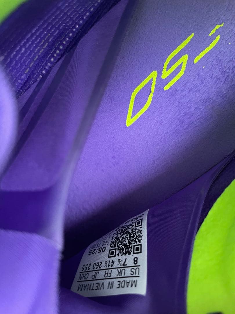 Adidas F50 pro AG/HG 紫/緑