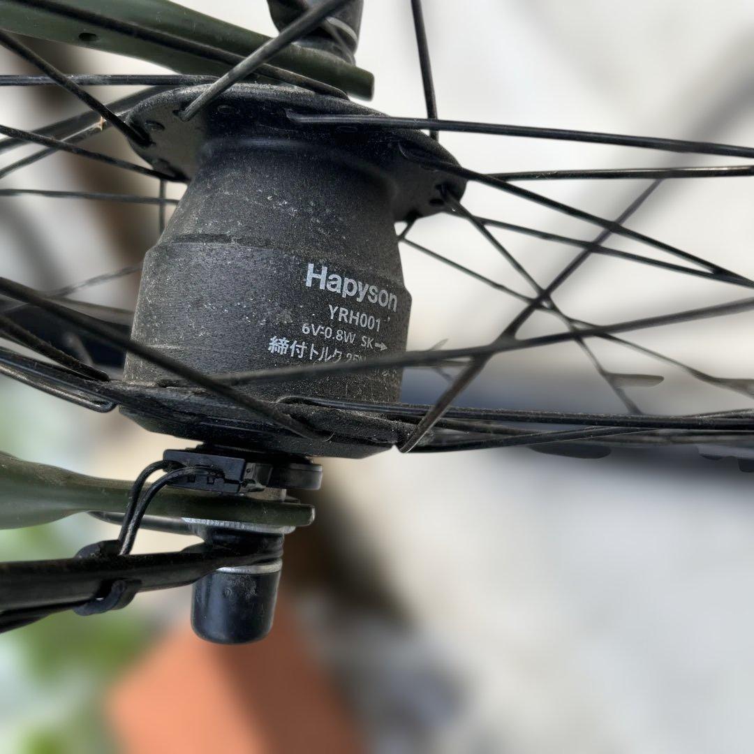 22インチ 子供用自転車 6段変速 LEDダイナモライト