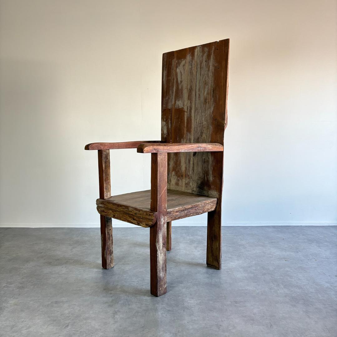 民族美術（Tribal Art）　トライバルクイーンチェア