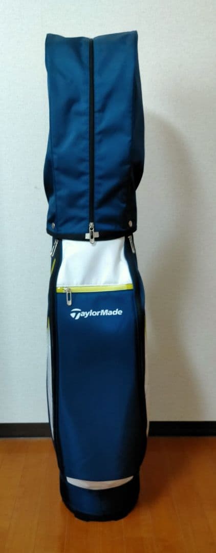 テーラーメイド　キャディバッグ　トゥルーライト　ネイビー　イエロー