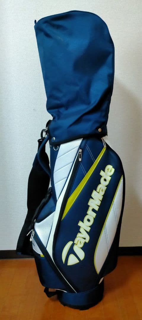 テーラーメイド　キャディバッグ　トゥルーライト　ネイビー　イエロー