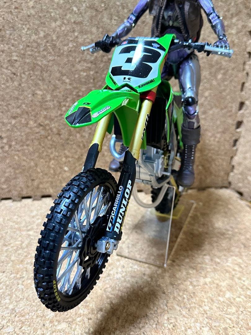 1/6 Kawasaki KX 450 モトクロスバイク