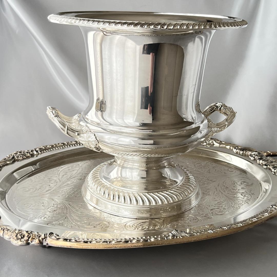 【Mappin & Webb】ワインクーラー マッピンアンドウェッブ シャンパン