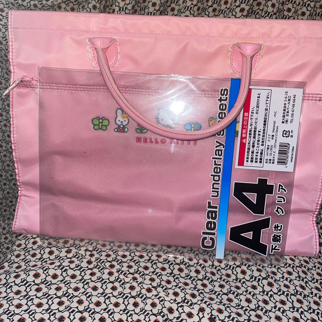 ハローキティ　レッスンバッグ