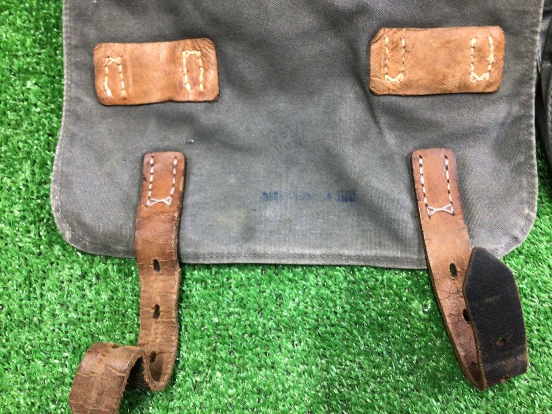 ④ 東ドイツ軍 NVA オーストリア軍ミリタリー バッグ ヨーロッパ軍装品